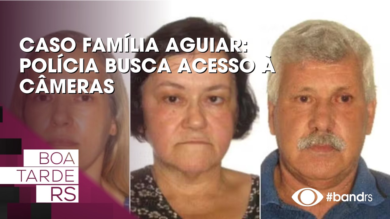 Caso família Aguiar: Polícia busca acesso à câmeras