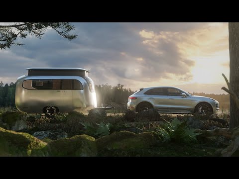 Airflow Studio FA Porsche Concept Travel Trailer