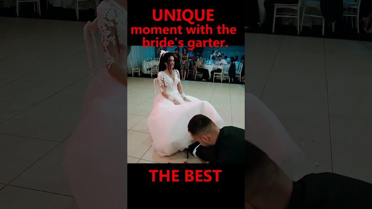 How to remove the garter at the wedding SHORTSVIDEO