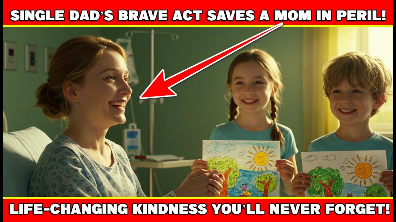 Single Dad’s Brave Act Saves a Mom in Peril! His Kindness Changed Lives ...
