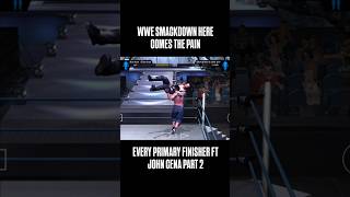 WWE SmackDown Here Comes The Pain gameplay - Every Primary Finisher 2 Feat John Cena #games #wwe