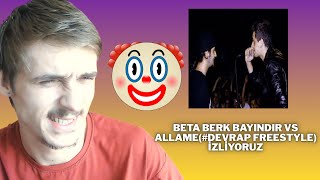 BETA BERK BAYINDIR vs Allame( #DevRap Freestyle ) İzliyoruz