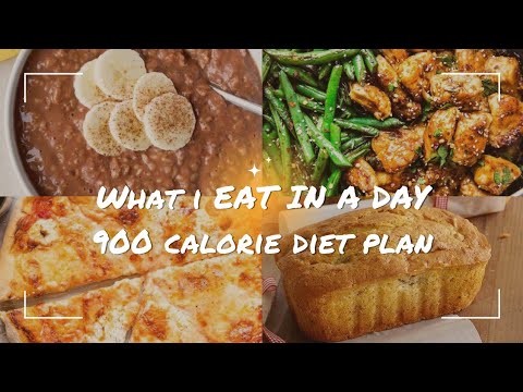 900 Calorie Diet Plan! What I Eat In A Day To Create An Extreme Calorie  Deficit-Low Calorie Recipes - Youtube