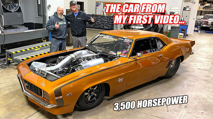 Tom Bailey Let Me Drive His 3,500 Horsepower Camaro!!! (The Car That Started My Career...INSANE!)