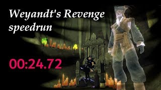 GW2 Weyandts Revenge (⌚ 0:24.72) speed run - Lions Arch Jumping Puzzle