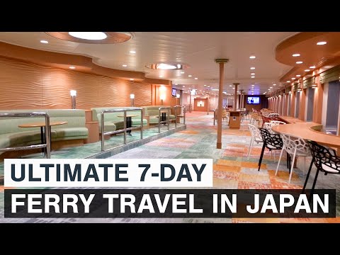 Delicious Overnight Ferry in Japan | Ultimate 7-Day Travel Ep3