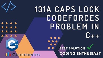 131A cAPS Lock codeforces problem in c++ | caps lock |codeforces for beginners | codeforces solution