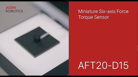 (KO+EN sub) Miniature 6-axis Force Torque sensor