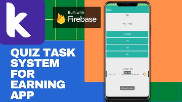 How to Create Quiz Task System for an earning App in Kodular || Bangla