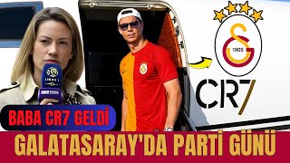 Cristiano Ronaldo İstanbula Geldi̇ - Galatasarayda Büyük Kutlama Galatasaraydan Bugün Haberler
