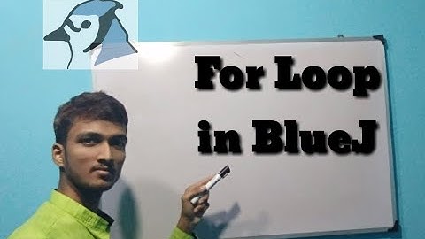for loop Explained in Easy Way - ICSE Computer Applications Java BlueJ for Class 10 #5