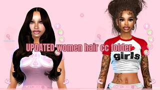 Updated sims 4 hair cc