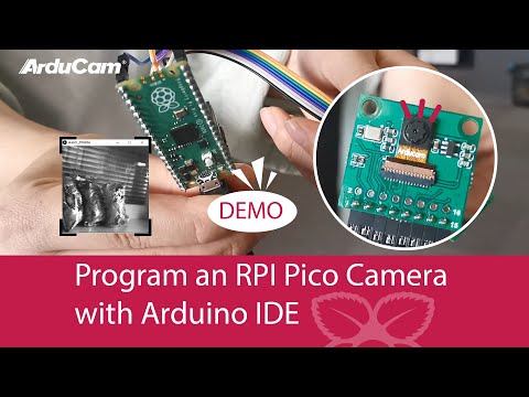 Program an RPI Pico Camera w/ The Arduino IDE (Demo)