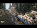 PS4 Snow Runner mountain bridge