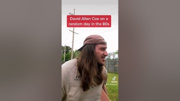 POV: David Allen Coe On A Random Day In The 80s #shorts