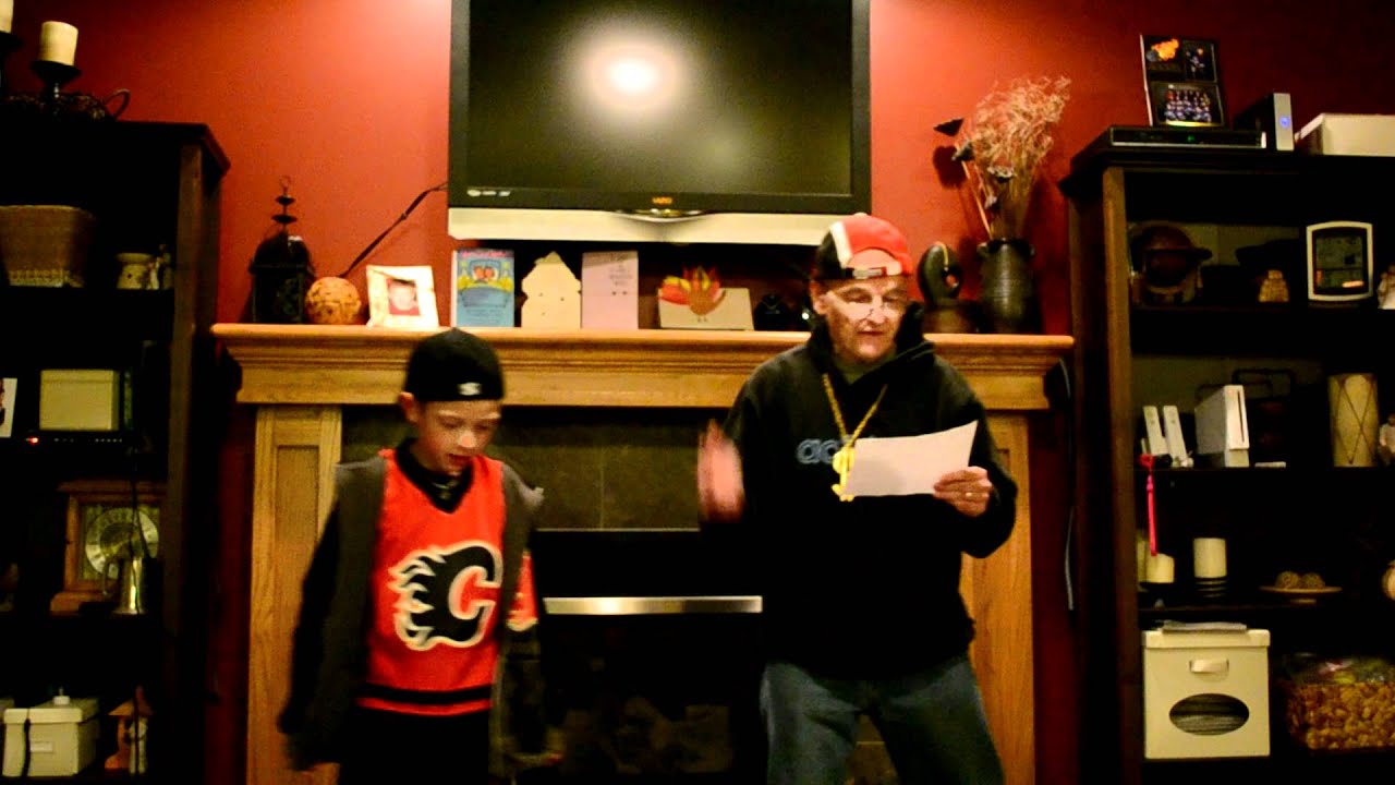 Calgary Flames Rap With Grandpa - YouTube