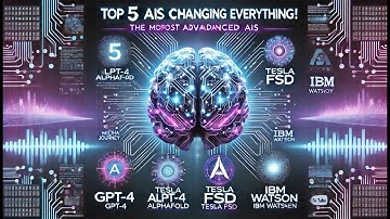 🤯 5 Artificial Intelligences That Are Revolutionizing the World! 🌍⚡