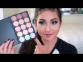 15 color concealer palette tutorial..