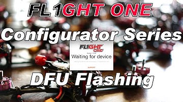 Flight One Configurator Series: Proper DFU Flashing Techniques.