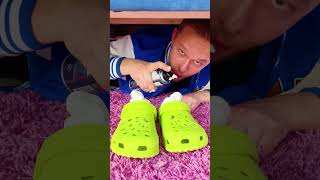 Schaum in den Schuhen #Streich