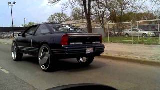 The first 95 cutlass on 26's