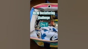 Decluttering Challenge. This is Day 5! #shorts #declutter