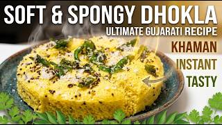 10 Minute Instant Khaman Dhokla Recipe | Soft and Spongy Dhokla |gujarati recipe |Instant dhokla 