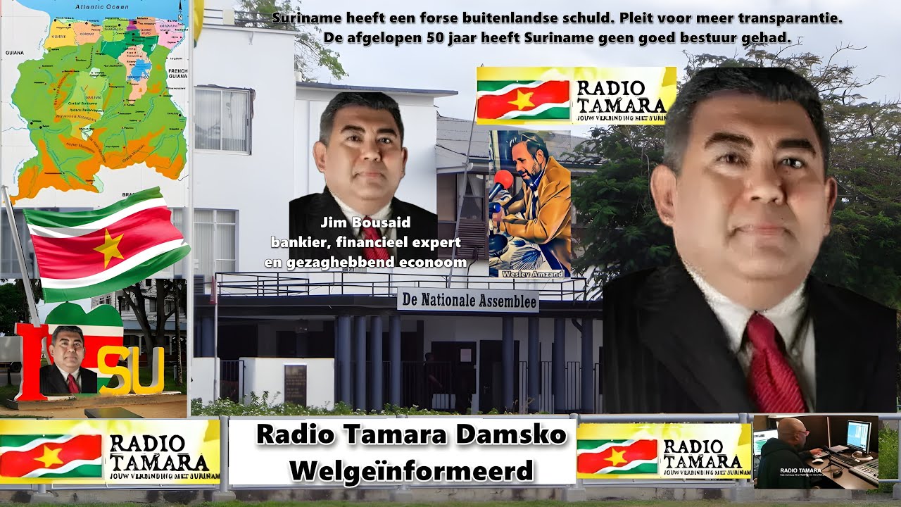 Wesley Amzand gaat in gesprek met Jim Bousaid voor Radio Tamara Damsko zo 16 november 2025
