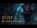 Elise the spider queen  login screen  league of legends