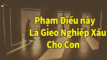 Cha mẹ thiếu hiểu biết nên Vô tình gieo Nghiệp rất Xấu cho con cái - DCCĐ