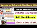 Upcoming Jobs For Graduates and Freshers | No Experience | Jobs in 2024