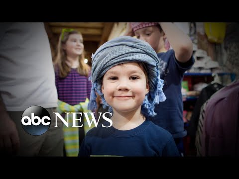 8-year-old meets his bone marrow donor for the 1st time