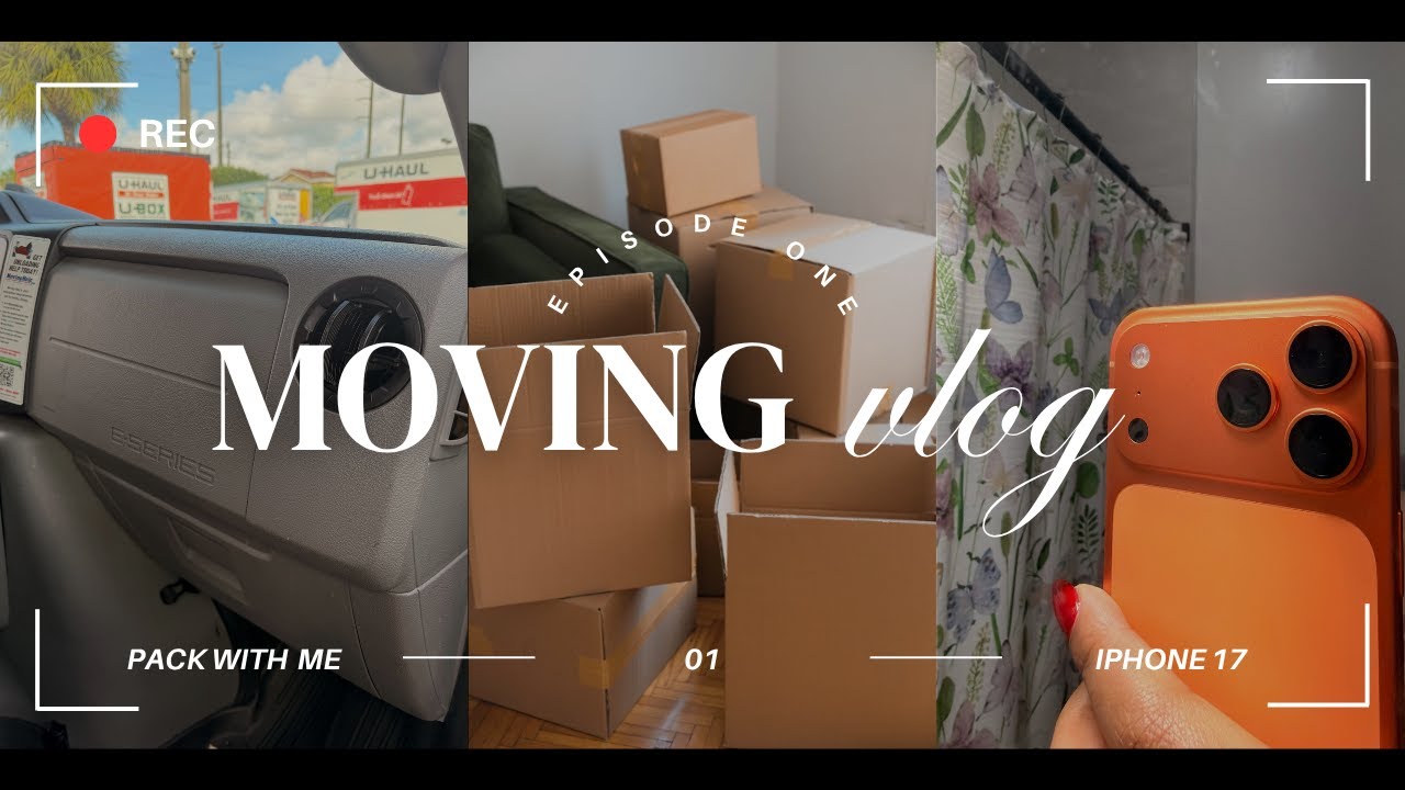 MOVING VLOG- PACKING & CHATTING ABOUT MY NEW IPHONE 17 - YouTube