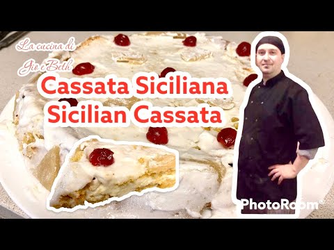 How to make delicious Cassata Siciliana  / Sicilian Cassata by Chef Gio