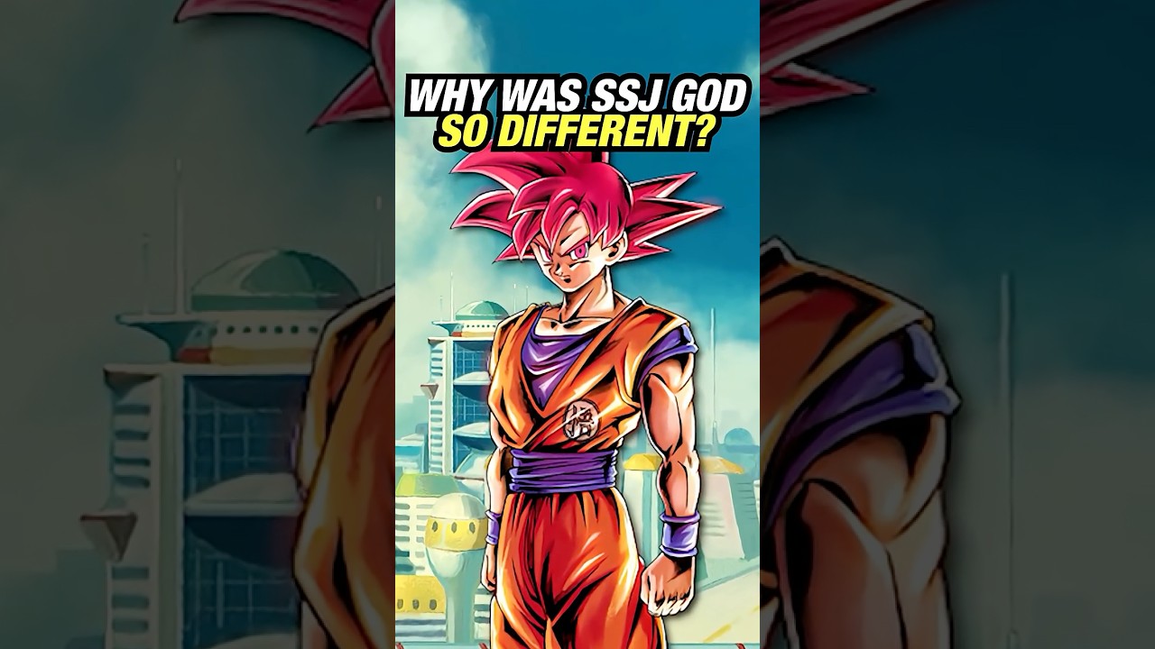 Why did Super Saiyan God look Different in Dragon Ball Z: Battle of Gods?