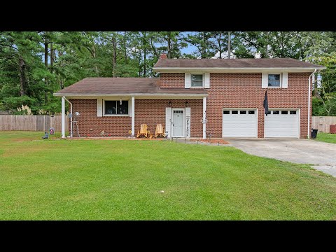 205 Hathaway Dr, Elizabeth City, NC home video tour