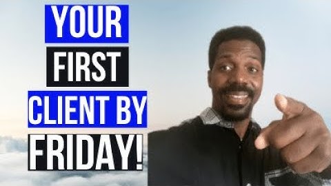 How To Get Over Your Fears And Get Your First SMMA Client This Weekend!