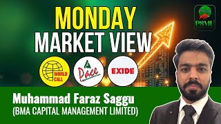 Monday Market View | WTL, PACE, EXIDE BATTERY | 19 April | PSMU 