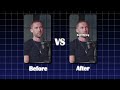 Before vs After: My first edit