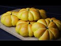 Bánh bí đỏ -Super soft & fluffy pumkin bread- Bánh cực mềm,nhân kem bí đỏ thơm ngon | Bếp Nhà Diễm |