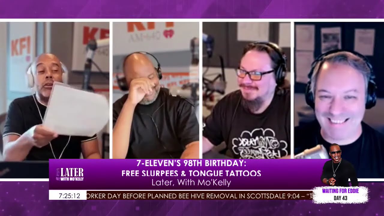 THURSDAY- 07/10/25:  Later, with Mo'Kelly