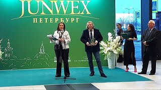 Ювелир Игорь Орлов. Награждение дипломом на выставке JUNWEX 2024.