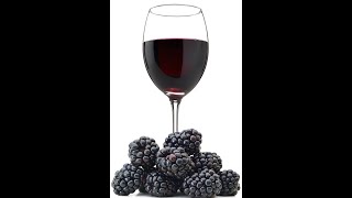 black berry wine recipe - 🍷 how to make easy homemade wine 🤩 making blackberry wine👓