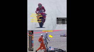 Moment Alex Marquez Sengaja Terjatuh Demi Marc Marquez motogp