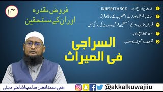 SIRAJI 14 | FURUZ E MUQADDARA AUR UN K MUSTAHIQQEEN | MUFTI AFZAL SAHAB ISHATI