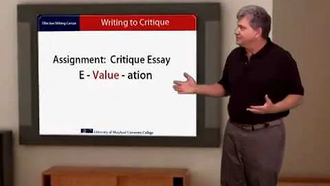 What do you write in the evaluation?