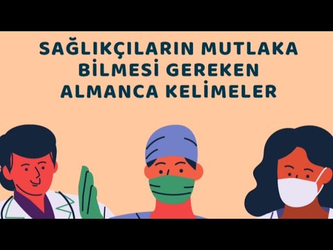 Almanya | Hemşire | Doktor | Kelime Bilgisi | A1| Temel Seviye | Türkce Almanca | Krankenschwester