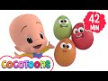 Cuquin learns the vehicles @Cleo and Cuquin in English - Nursery Rhymes | Cocotoons