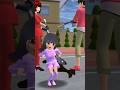 The girl is calling mom and dad.# #sakuraschoolsimulator #shortvideo # #sakura #viralvideo #😜