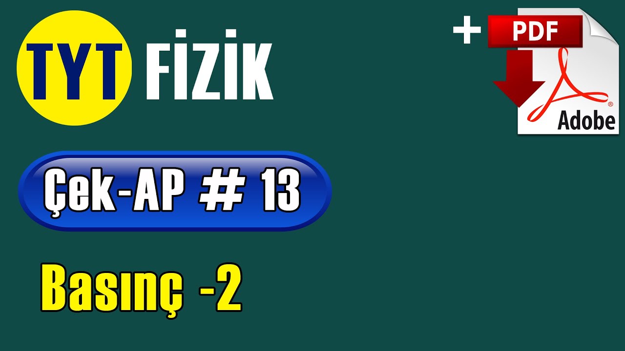 Cek Ap Tyt Fizik 20 Gunde Tum Tyt Youtube Fizik Youtube Cek